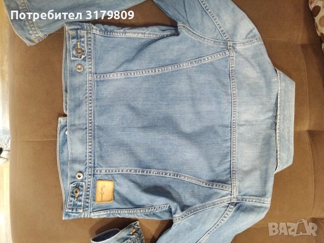 Дънково яке Pepe jeans. , снимка 2 - Якета - 54660928