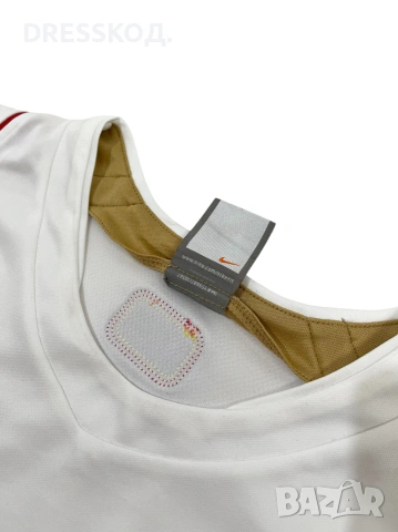 Nike x Ronaldinho оригинален vintage мъжки потник 90’s, S размер , снимка 4 - Тениски - 55163604
