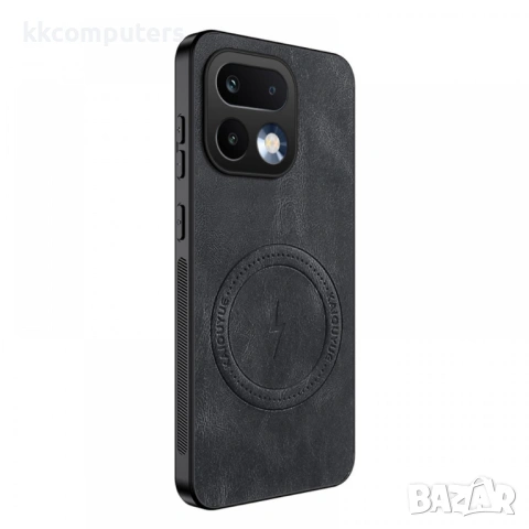 WANLONFENG SD1 Магнитен Калъф за Realme 16 Pro 5G - PC+TPU, Nappa текстура, 4 цвята