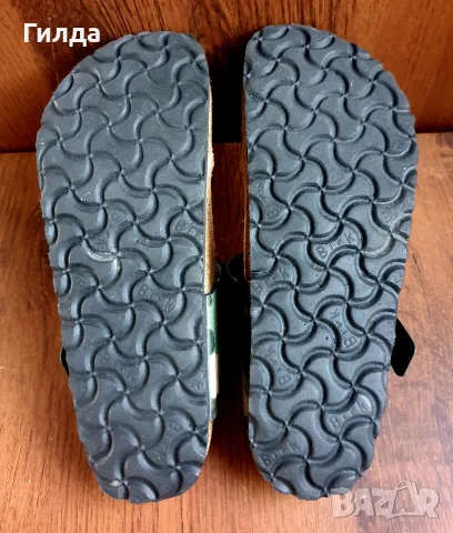 Birkenstock сандали чехли 37 military, снимка 6 - Сандали - 55540625