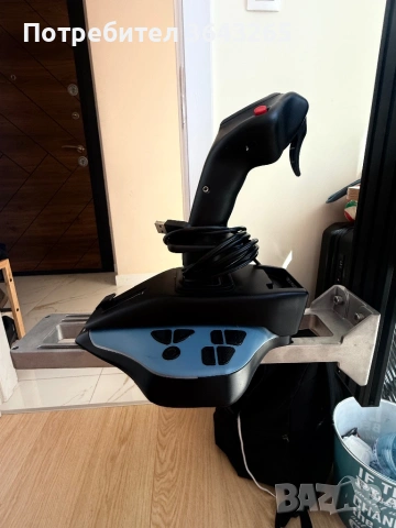 Продавам joystick и throttle за летене за компютър, снимка 6 - Джойстици и геймпадове - 54674952