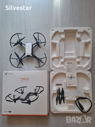 DJI Tello Drone, Model: TLW004 / Дрон / Квадрокоптер, снимка 11 - Дронове и аксесоари - 55674314