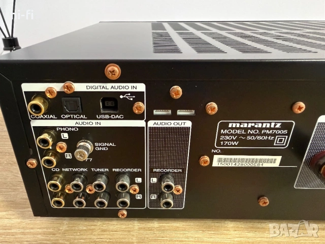Marantz PM7005 DAC, снимка 9 - Ресийвъри, усилватели, смесителни пултове - 54811535