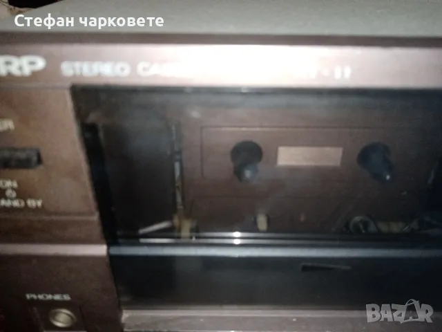 Касетачен дек SHARP, снимка 2 - Декове - 55600043