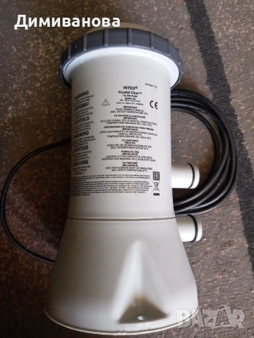 Филтърна помпа Intex 604, за 1.7 м3, снимка 8 - Басейни и аксесоари - 54244431