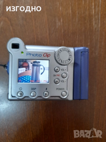 20€ ЦИФРОВ ФОТОАПАРАТ ЗАПАЗЕН ФОТОКЛИП БЪЛГАРСКИ, снимка 2 - Фотоапарати - 55124126