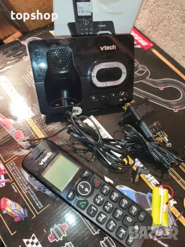 Безжичен домашен телефон VTech CS2050 с телефонен секретар и блокиране на повиквания , снимка 12 - Стационарни телефони и факсове - 55675037