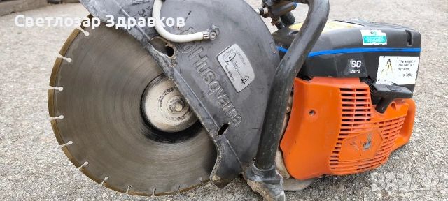 Фугореза Husqvarna K760 - 350мм, снимка 11 - Диамантени и режещи инструменти - 54294136