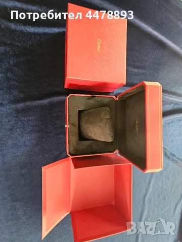 Cartier кутия за часовник.
