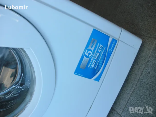 Пералня 5 кг - Indesit !, снимка 4 - Перални - 55681465