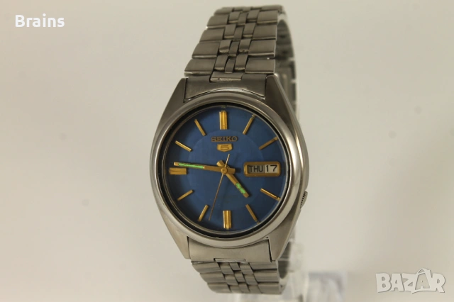 Мъжки Ръчен Стоманен Часовник SEIKO 5 Automatic Japan