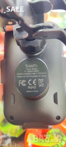 Стойка за кола SooPii - fast wireless charger , снимка 2 - Аксесоари и консумативи - 54893092