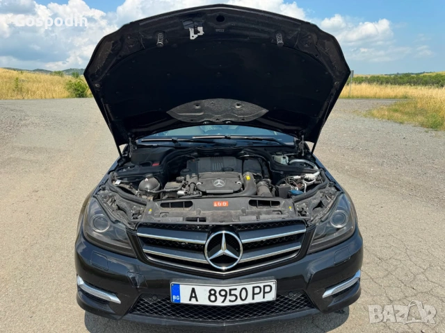 Mercedes-Benz C 250 coupe 1.8i BlueEFFICIENCY, снимка 7 - Автомобили и джипове - 51540429