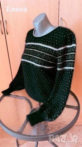 Пуловер Ane Mone. Размер М/L. 64% ангора, снимка 7 - Блузи с дълъг ръкав и пуловери - 54274074