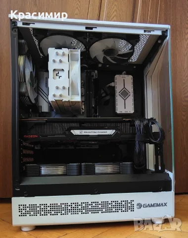 Геймърски компютър Ryzen 5 7500f, AMD Radeon 6800xt,32gb ddr5,1tb nvme, снимка 3 - Геймърски - 53140981