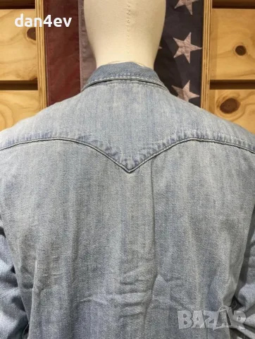 Дънкова риза Levi’s, снимка 4 - Ризи - 55600862