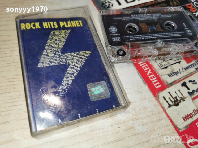 ROCK HITS PLANET-ORIGINAL TAPE 1905261706H2E6R, снимка 13 - Аудио касети - 54607415