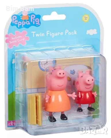 Комплект оригинални фигурки PEPPA PIG / 2 модела, снимка 3 - Фигурки - 55433767