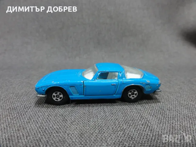 СТАРА РЕТРО МЕТАЛНА КОЛИЧКА ISO GRIFO MATCHBOX ENGLAND, снимка 2 - Колекции - 55662863