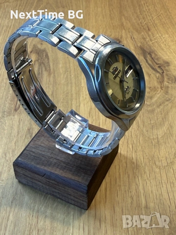 Автоматичен часовник Orient "3 Stars" Gold Dial, снимка 4 - Мъжки - 54901760