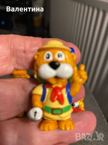 Колекционерски фигурки Kinder Surprise 1993 „Leoventuras“ – 7 лъва (Ferrero, винтидж), снимка 13 - Колекции - 54662074