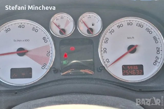 Peugeot 307 CC 2.0 КУБ 140 КОНЯ БЕНЗИН, снимка 6 - Автомобили и джипове - 55671861