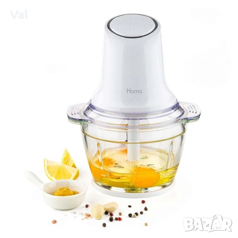 Мини чопър Homa HBC-5088 Cadis, стъклена купа, снимка 7 - Чопъри и пасатори - 54842085
