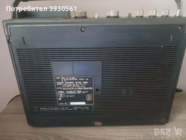 Pадиокасетофон TV JVC CX500me, снимка 8 - Радиокасетофони, транзистори - 54738732
