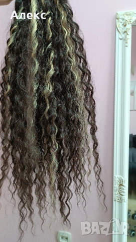 Синтетични опашки термоустойчиви до 180 градуса, снимка 11 - Аксесоари за коса - 53117521