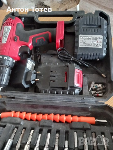винтоверт RAIDER Power Tools , снимка 2 - Винтоверти - 54739763