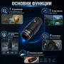 Силен джобен мини монокъл NIKULA 7×18 за лов животни птици концерти туризъм природа детски бинокъл, снимка 2