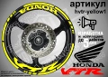 Honda VTR кантове и надписи за джанти, снимка 10