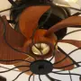 1бр/ Вентилатор за таван с LED осветление, 50 см – индустриален стил, енергоспестяващ DC мотор, 6 ск, снимка 1