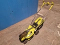 Хибридна косачка Ryobi Hybrid 18V + Кабел, снимка 2