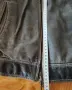 Винтидж Мъжко кожено яке Cafe Racer LLD M/L, снимка 9