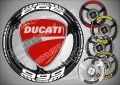 Ducati 999 кантове + надписи за джанти , снимка 1