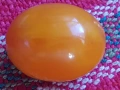 Зърно кехлибар от броеница, снимка 1