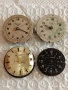 Лот 4 броя механизми с циферблат СССР, Англия, Швейцарски за части КОЛЕКЦИЯ 41471, снимка 1