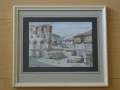 ЦВЕТКО ДИМИТРОВ картина "Несебър" акварел 1995 г #3, снимка 2