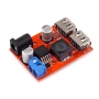 LM2596 Dual USB DC-DC 6-40V (9V 12V 24V 36V) към 5V 3A Step Down Buck Конвертор Модул Зарядно, снимка 2