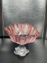 Стъклена купа на стъбло Walther Glas (Германия), модел Sylvia Satin-Rose., снимка 2