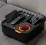 Couch console черно и оранжево (органайзер за диван), снимка 1