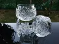 Български кристален сервиз за ликьор, ракия - нов !, снимка 6