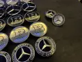 Капачки за джанти мерцедес/mercedes  и емблеми(75мм + 55мм), снимка 5