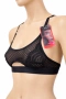 Стилен сутиен Hunkemöller с мрежест дизайн и изрязан детайл – Размер XS, снимка 2