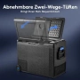 AAOBOSI 58L компресорен хладилник -20°C USB, снимка 8