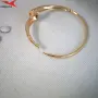 Гривна с 14К златно покритие 234907, снимка 3