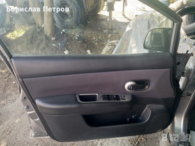Шофьорска врата Нисан Тида Ц11, снимка 2 - Части - 54861016