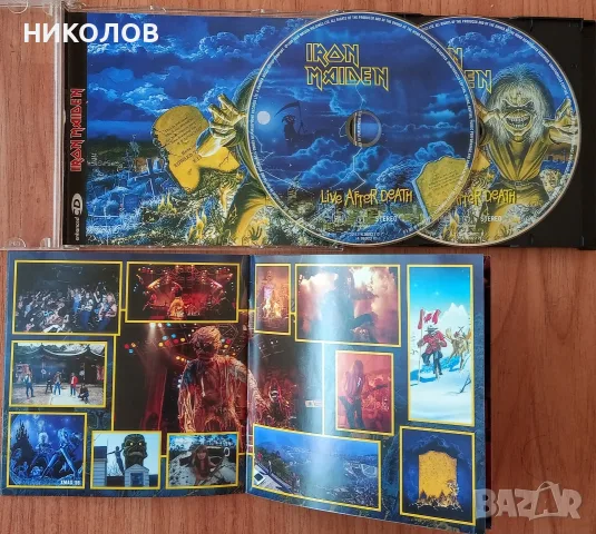 оригинални дискове на IRON MAIDEN , снимка 5 - CD дискове - 55633603