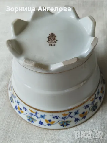 Антикварна баварска бонбониера Schwarzenhammer (1905 и 1923 г) ., снимка 4 - Антикварни и старинни предмети - 55493555